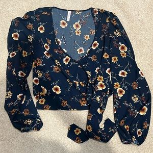 Floral & Cropped Top